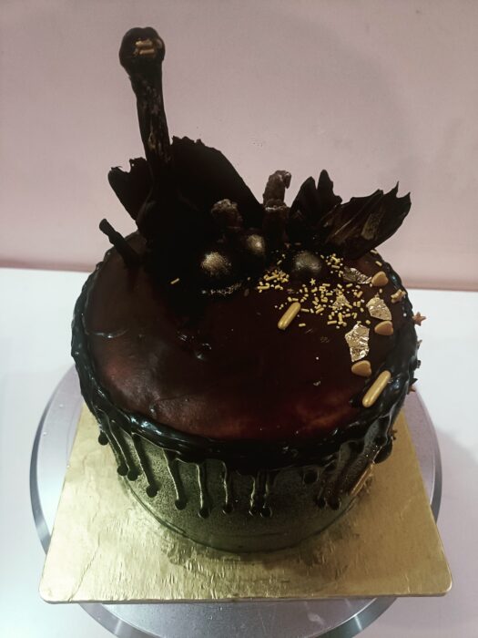 Chocolate truffle cake
